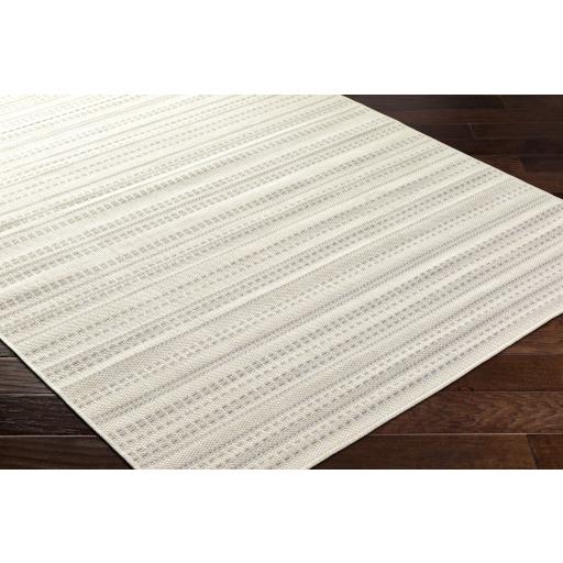 Surya Ravello RVL-2367 Charcoal Ivory 2' x 2'11" Rug