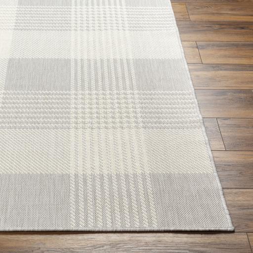 Surya Ravello RVL-2370 Charcoal Ivory 2' x 2'11" Rug