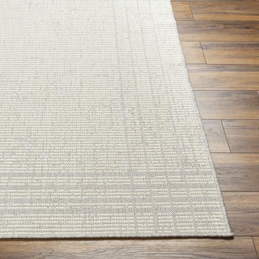 Surya Ravello RVL-2376 Charcoal Ivory 2' x 2'11" Rug