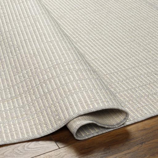 Surya Ravello RVL-2376 Charcoal Ivory 2' x 2'11" Rug