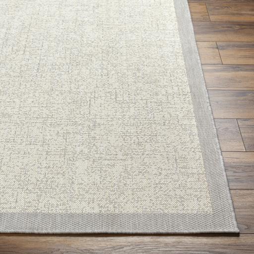 Surya Ravello RVL-2380 Charcoal Ivory 2' x 2'11" Rug