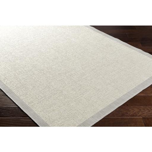 Surya Ravello RVL-2380 Charcoal Ivory 7'10" x 10' Rug