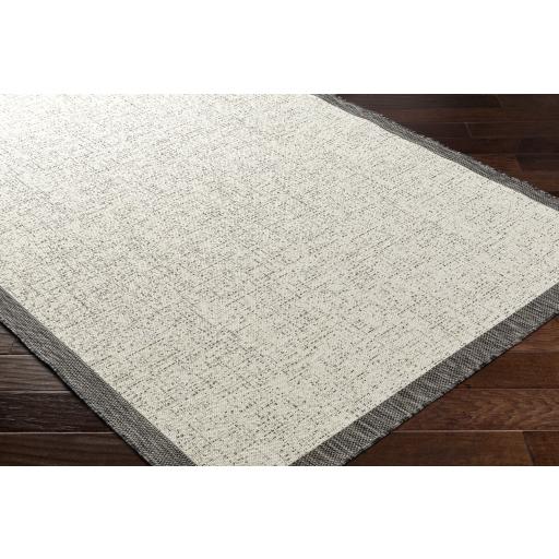 Surya Ravello RVL-2381 Black Ivory 2' x 2'11" Rug