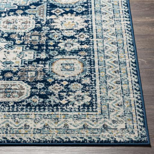 Surya Redondo Beach RDD-2310 Aqua Dark Blue 6'7" x 9' Rug