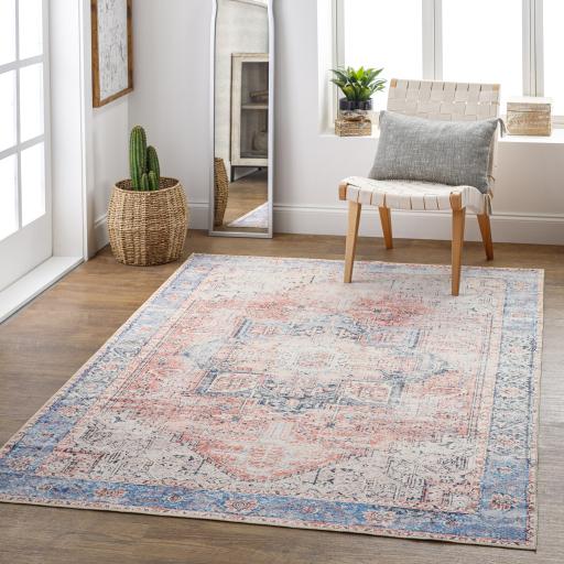 Surya Regen RGE-2305 Charcoal Dark Blue 3' x 5' Rug