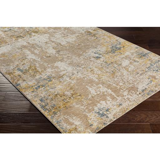 Surya Reina REN-2312 Cream Denim 7'10" Round Rug