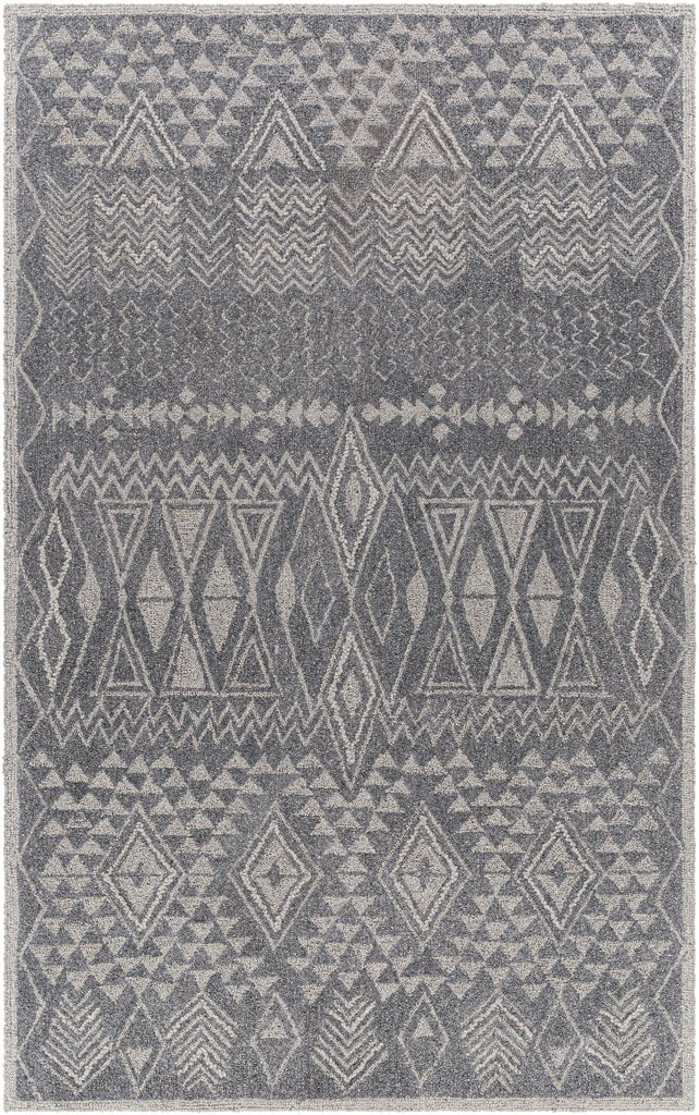 Surya Newcastle NCS-2316 Charcoal Gray 2' x 3' Rug