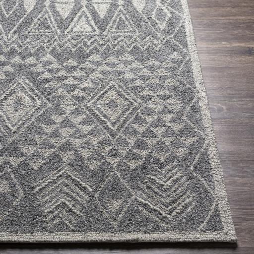 Surya Newcastle NCS-2316 Charcoal Gray 2' x 3' Rug