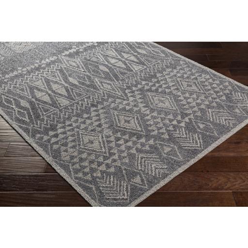 Surya Newcastle NCS-2316 Charcoal Gray 2' x 3' Rug