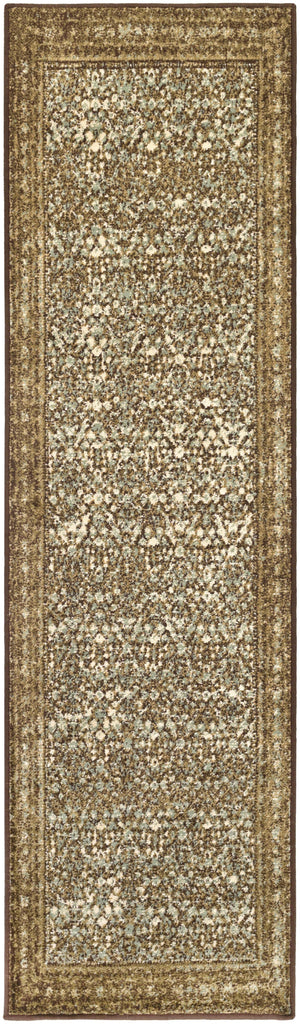 Surya Paramount PAR-1076 Dark Brown Light Beige 5'3" x 7'9" Rug