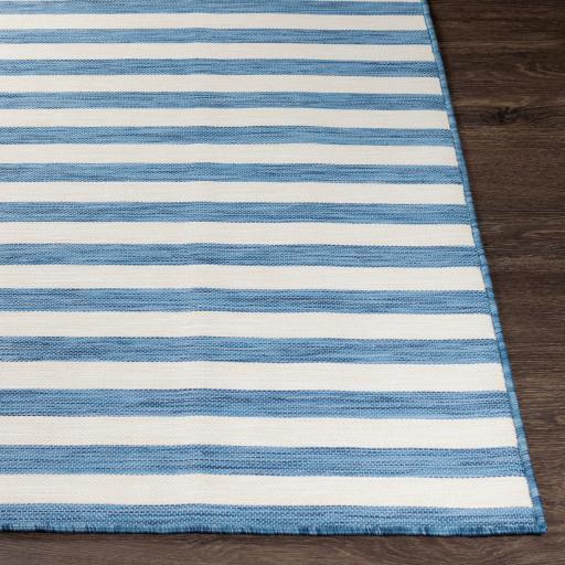 Surya Pasadena PSA-2379 Cream Denim 2'7" x 7'3" Rug