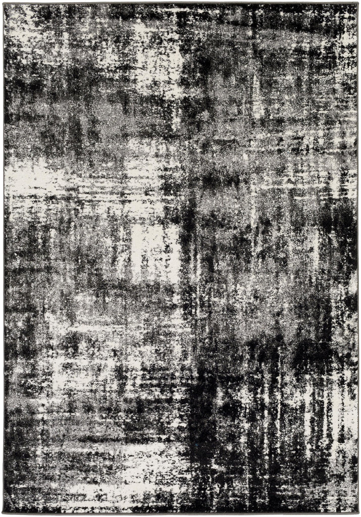 Surya Pepin PEI-1006 Black Charcoal 5'3" x 7'7" Rug