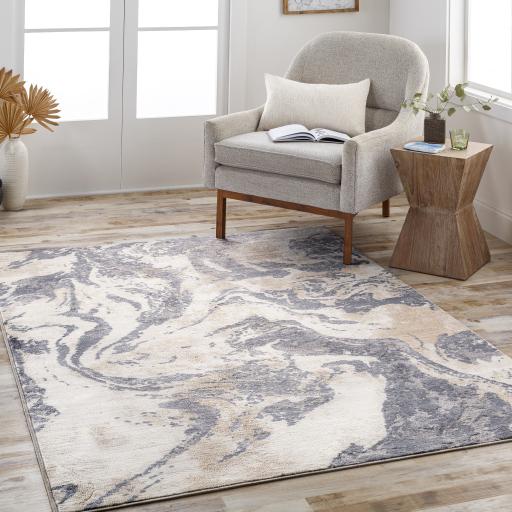 Surya Perception PCP-2309 Beige Cream 7'9" x 9'6" Rug