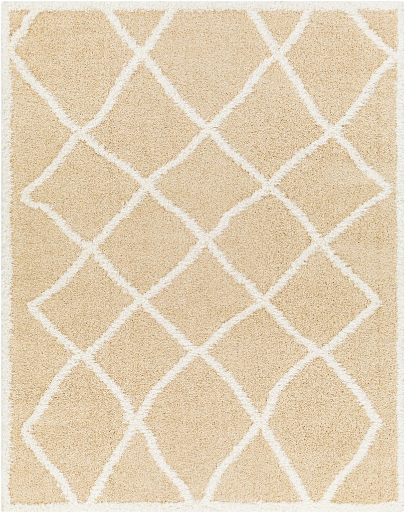 Surya Rodos RDO-2302 Mustard White 6'7" x 9' Rug