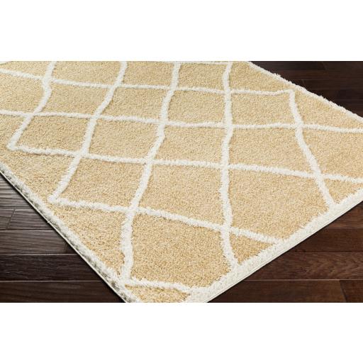 Surya Rodos RDO-2302 Mustard White 6'7" x 9' Rug