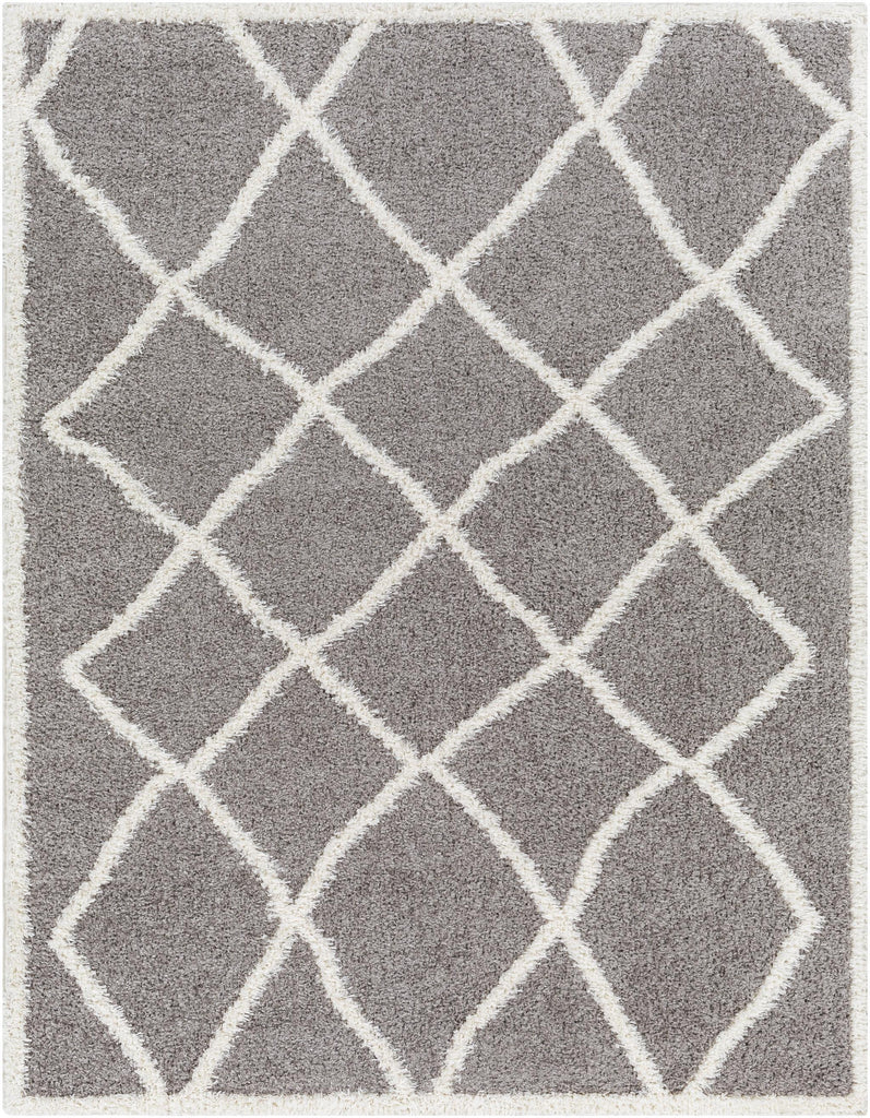 Surya Rodos RDO-2303 Charcoal White 5'3" x 7' Rug