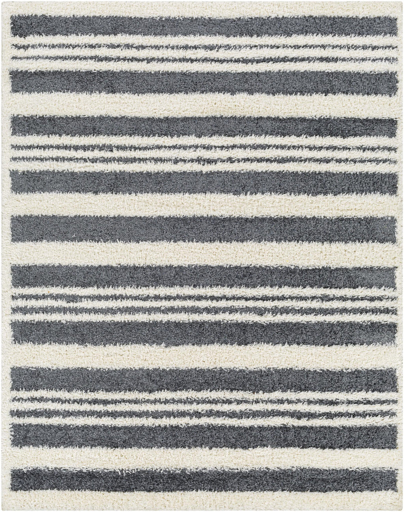 Surya Rodos RDO-2316 Charcoal White 6'7" x 9' Rug