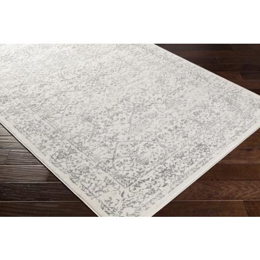 Surya Roma ROM-2300 Charcoal Medium Gray 7'10" Square Rug