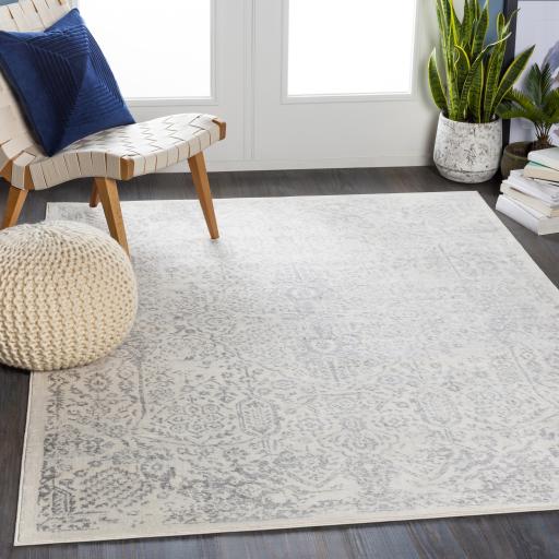 Surya Roma ROM-2314 Gray Light Gray 5'3" x 7'1" Rug