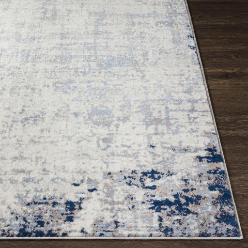 Surya Roma ROM-2394 Gray Light Blue 2' x 2'11" Rug