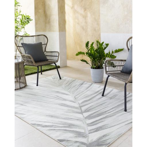 Surya Roma ROM-2401 Charcoal Cream 7'10" x 10' Rug