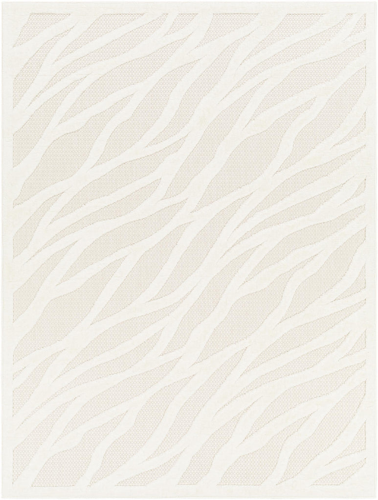 Surya San Diego SFG-2312 Off-White White 5'3" x 7' Rug