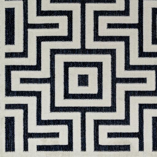 Surya San Diego SFG-2346 Dark Blue Off-White 5'3" x 7' Rug