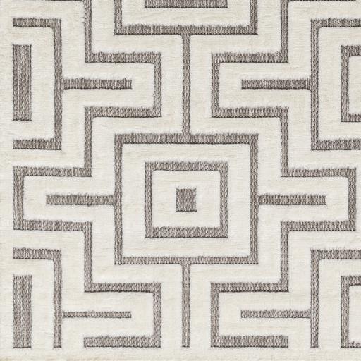 Surya San Diego SFG-2347 Gray Off-White 5'3" x 7' Rug