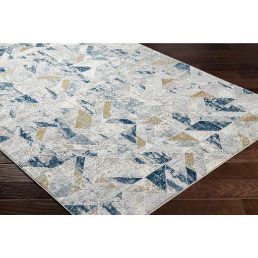 Surya San Francisco SFO-2322 Blue Denim 6'7" x 9' Rug