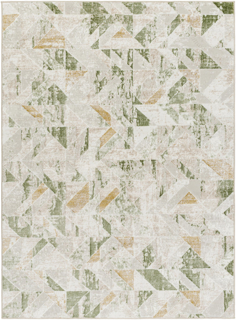 Surya San Francisco SFO-2324 Ivory Mustard 5'3" x 7' Rug