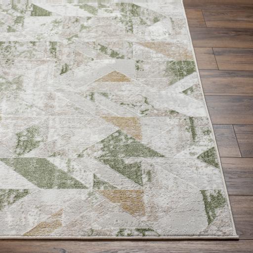 Surya San Francisco SFO-2324 Ivory Mustard 5'3" x 7' Rug