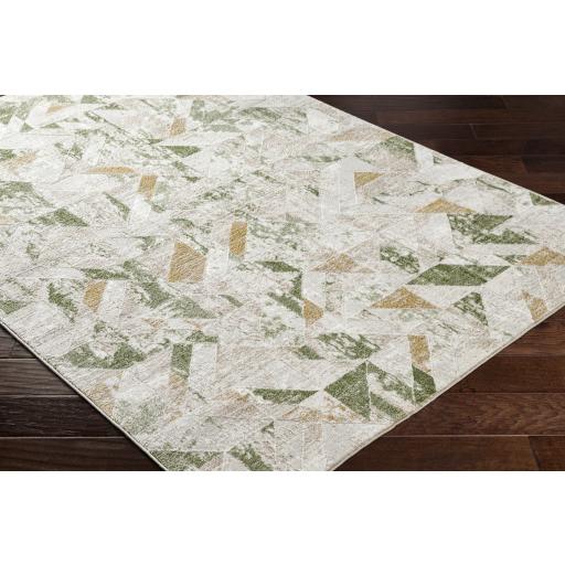 Surya San Francisco SFO-2324 Ivory Mustard 5'3" x 7' Rug