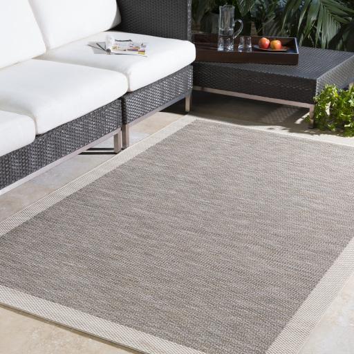 Surya Santa Cruz STZ-6002 Cream Taupe 2' x 3'7" Rug