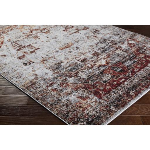 Surya Serapi SRP-1010 Black Burgundy 2' x 2'11" Rug