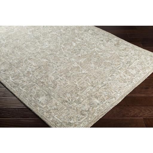 Surya Shelby SBY-1000 Charcoal Ivory 2' x 3' Rug