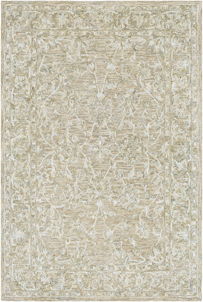 Surya Shelby SBY-1000 Charcoal Ivory 4' x 6' Rug