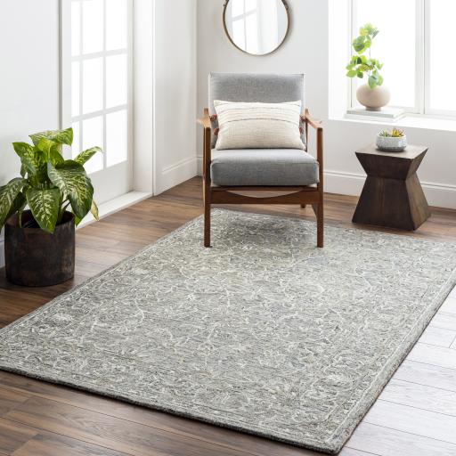 Surya Shelby SBY-1001 Denim Ivory 2' x 3' Rug