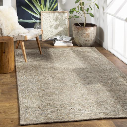 Surya Shelby SBY-1004 Black Cream 2' x 3' Rug