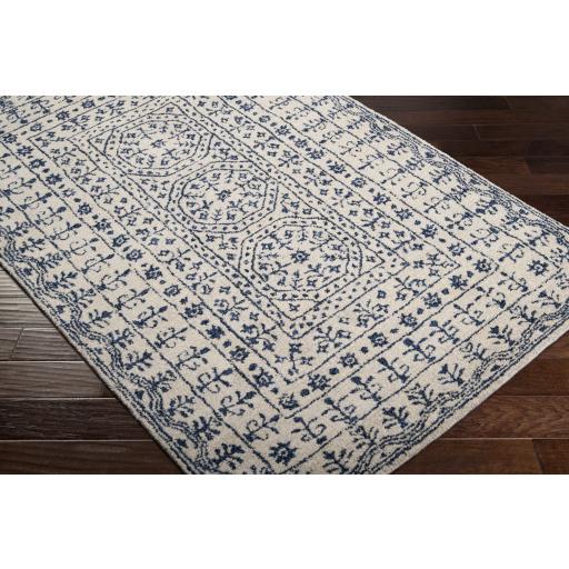 Surya Smithsonian SMI-2113 Beige Blue 8' Square Rug