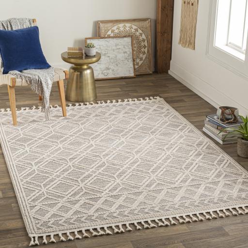 Surya Sofia SFA-2302 Cream Gray 7'10" x 10' Rug