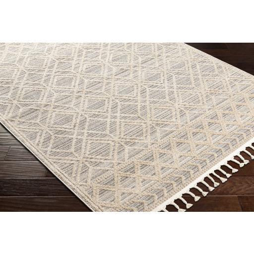 Surya Sofia SFA-2302 Cream Gray 7'10" x 10' Rug