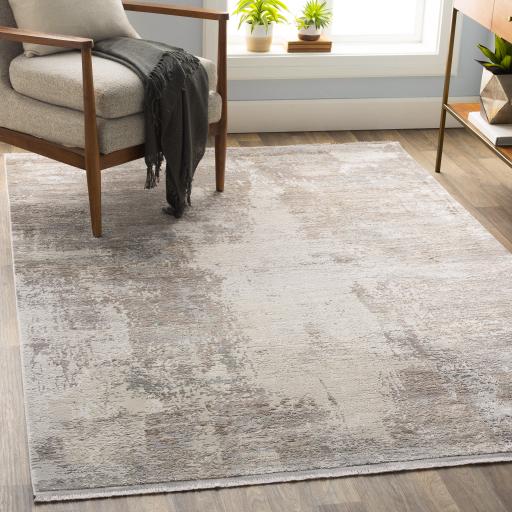 Surya Solar SOR-2300 Charcoal Gray 2' x 3' Rug