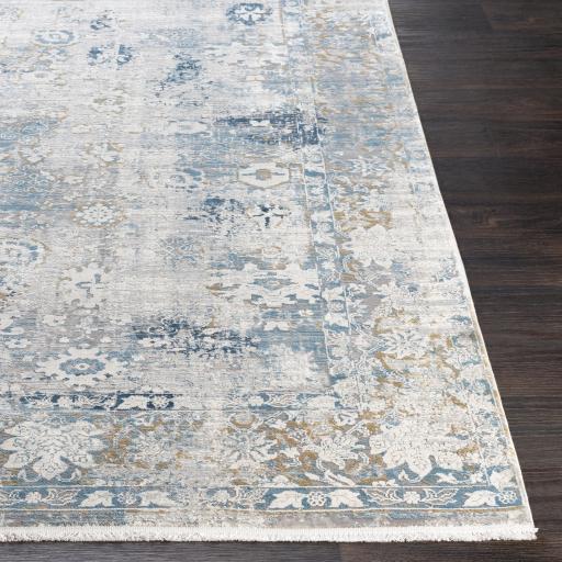 Surya Solar SOR-2307 Charcoal Dark Blue 10' x 14' Rug