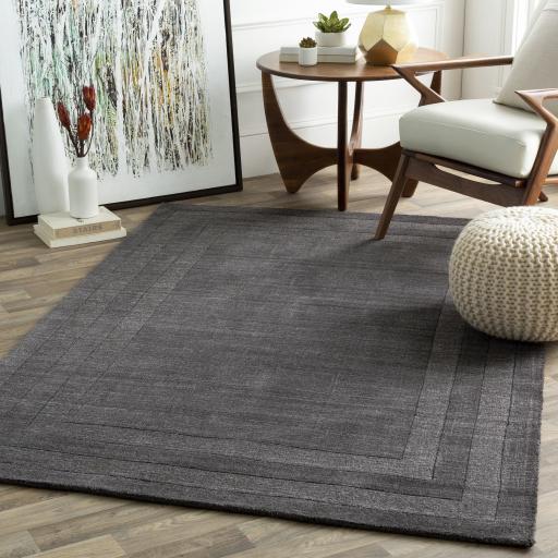 Surya Sorrento SOT-2305 Charcoal 8' Square Rug