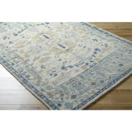 Surya St Moritz STM-2302 Blue Cream 2' x 3' Rug