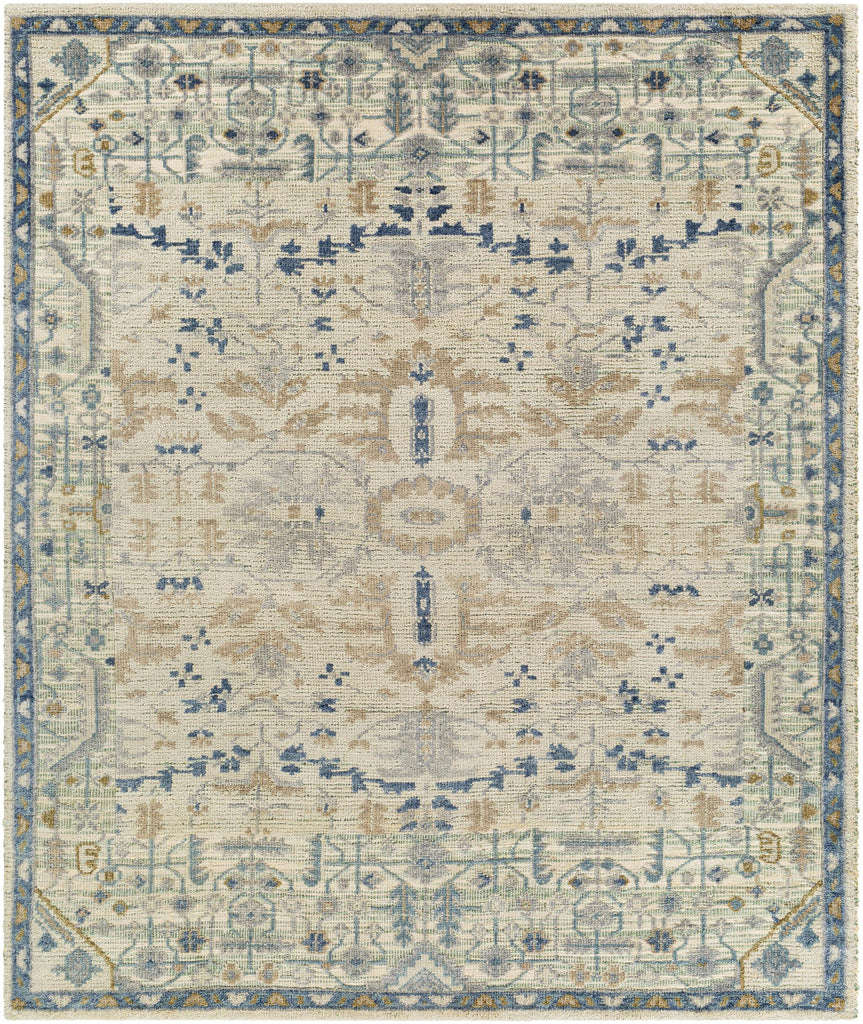 Surya St Moritz STM-2302 Blue Cream 6' x 9' Rug