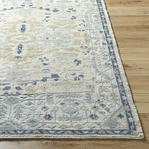 Surya St Moritz STM-2302 Blue Cream 6' x 9' Rug