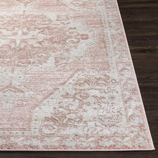 Surya St Tropez SRZ-2317 Light Beige Pale Pink 5'3" Square Rug