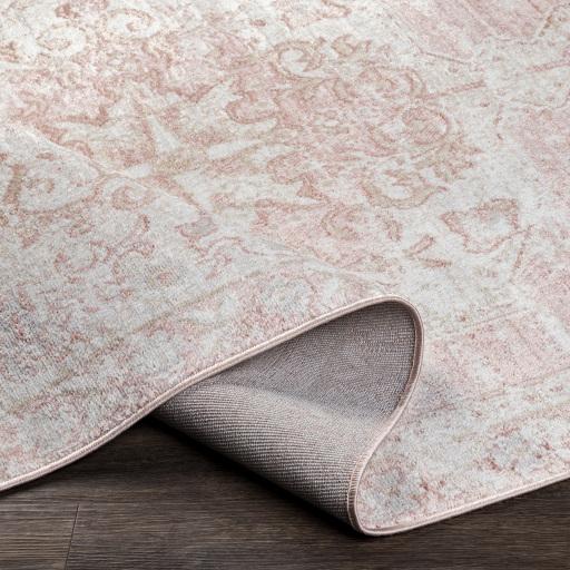 Surya St Tropez SRZ-2317 Light Beige Pale Pink 5'3" Square Rug