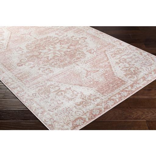 Surya St Tropez SRZ-2317 Light Beige Pale Pink 5'3" Square Rug